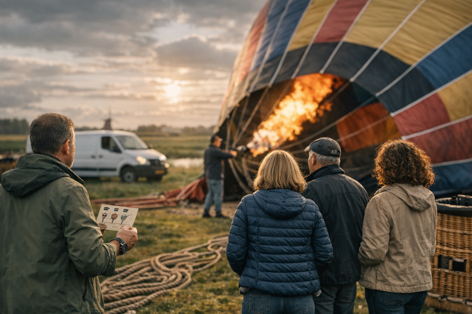 Ballonvaart prijsfactoren Nederland