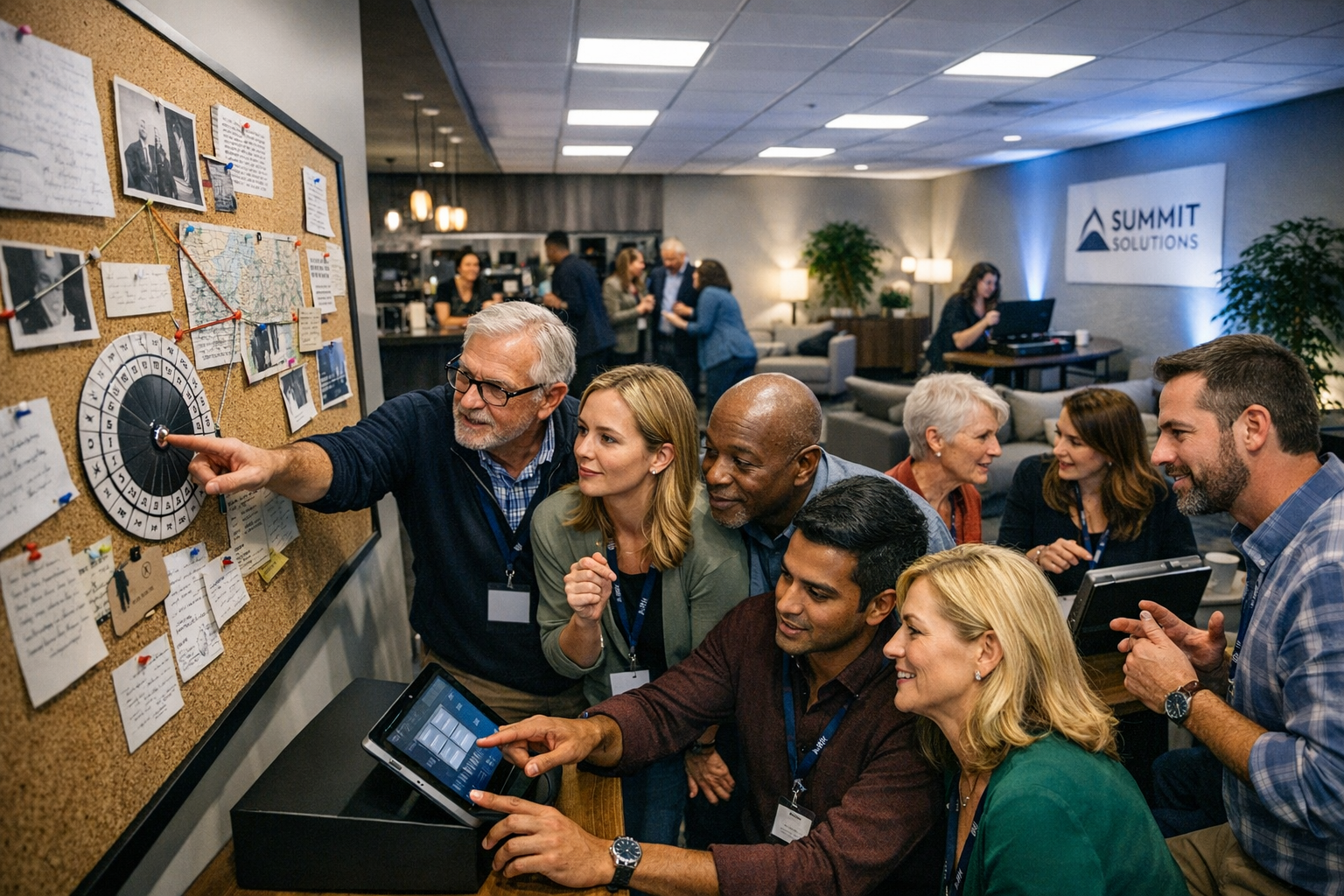 Diverse activiteiten tijdens bedrijfsfeest